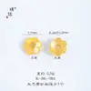 Puzuo Color Fuerte que Conserva el Color Dorado Chapado Accesorios DIY Base de Flor Hueca Espaciador Almohadilla de Encaje Materiales para Joyería Hecha a Mano con Cuentas
