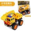 Excavadora grande de juguete para niños modelo de excavadora inercia mezcladora vehículo de ingeniería grúa puesto mayoreo
