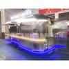 Fabricante de Shanghái Camión de Comida Rápida Autocaravana Camión de Snacks Multifuncional Camión de Atracción Camión de Bebidas Frías Remolque de Comida