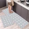 Tapete de cocina fresco de estilo americano, manta de noche, alfombra larga, tapete para puerta de entrada, tapete de corte completo, exportación transfronteriza