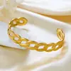 Pulsera de Acero Inoxidable con Forma de Nariz de Cerdo, de Gran Venta Transfronteriza, Pulsera Abierta de Forma Insc, de Moda y Versátil, Pulsera de Celebridad de Internet de Gran Venta