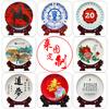 Origen Fuente Jingdezhen 10 pulgadas Cerámica Artesanía Adornos Hogar Plato de Reloj Plato Decorativo Regalo Personalización Transfronterizo