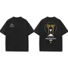 Camiseta Estilo Japonês Estampa de Couve-flor Ramen Estilo Gótico Europeu e Americano Top Unissex Camiseta Europa América África