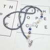 Nuevo Lanyard de Perlas Joya DIY Carcasa para Teléfono Móvil Joyería de Belleza Hecho a Mano con Cuentas Largo para Colgar del Cuello