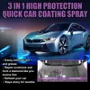 Rayhong Spray de Pintura para Coche 3 en 1 de Alta Protección Rápida Pintura Manual para Automóvil Cambio de Color Limpieza Recubrimiento en Spray