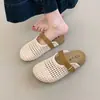 Zuecos de Suela Gruesa Estilo Birkenstock para Mujer, Nuevo Modelo Verano 2026, Diseño Hueco, Cómodos, Sandalias Slip-On Fáciles de Poner