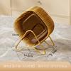 Lujo Ligero Plato para Escupir Huesos PET Grado Alimenticio Plato para Frutos Secos Snack Plástico Engrosado Plato Pequeño Hogar Mesa de Comedor Plato para Desechos Transfronterizo