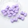 Accesorios de ABS Brillante con Agujero Pasante de Lazo Estilo Lindo Pendientes Hechos a Mano Clavos Pendientes de Clip Materiales de Decoración para Pulseras