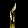 Adereços para Celebração de Casamento, Salão de Casamento, Caminho Guia de Flor de Ameixa Acrílica Luminosa, Área para Fotos, Decoração no Local, Enfeites, Castiçais