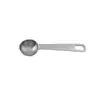 Con escala traje de cucharas medidoras de acero inoxidable herramientas de cocina para hornear cuchara medidora de condimento cuchara medidora de café juego de 10 piezas en stock
