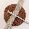 Cinturón Tejido de Tweed Colorido de Ala Ancha con Cerdas de Cepillo de Dientes, Lentejuelas Doradas de Seda, Accesorios para Ropa, Accesorios para Manualidades