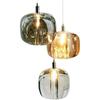 Lustre Pós-moderno Simples de Três Cabeças Criativo para Quarto Pequeno ao Lado da Cama Lustre Personalizado para Bar Restaurante Lâmpada de Cristal de Luxo Leve