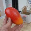 Modelo de Fruta Falsa Simulada Plástico Mango Manzana Pera Piña Limón Plátano Adornos de Brocheta Decoración para Gabinete de Cocina del Hogar Accesorios