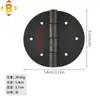Bisagra Redonda Bronce Negro Bisagra Antigua China Muebles Chinos Armario Zapatero Puerta Expuesta