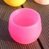 Maceta multicolor para suculentas hecha de resina plástica, maceta tipo bola de piedra, duradera y especializada para suculentas, maceta de jardín engrosada y transpirable