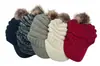 2023 ebay Nuevo Amazon venta caliente transfronteriza gorro de lana a rayas para curling cálido gorro de punto para mujer con pompón de pelo