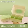 Caixa de Embalagem Macaron Estilo Coreano Temperatura Ambiente Caixa Madeleine Biscoitos Tarte de Gema de Ovo Presente de Lembrança