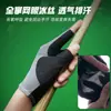 Guantes de Billar Hielo Seda Ligero Transpirable Tres Dedos Hombres Anti-Snooker Individual Snooker Billar con Velcro
