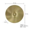 Comércio exterior venda quente disco simples de metal para pendurar na parede combinação DIY modelagem decoração de parede atmosfera para criar quarto sala de estar
