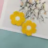 Parche Bordado de Tela con Parche de Punto de Flor de Ciruelo Aplique Decorativo para Cortina Accesorios para Ropa Pasador para el Cabello Infantil DIY Hecho a Mano