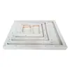 Conjunto de Moldura para Pintura a Óleo em Madeira Maciça Moldura de Tela de Algodão Puro Tela Prática para Estudantes DIY Moldura para Pintura a Óleo Acrílica Prancha de Pintura