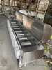 Estufa de Gas de Carbón para Costillas de Cordero Asadas Carbón Vegetal Conejo Completamente Automática Giratoria Comercial Eléctrica Sin Humo Pollo Pato Protección Contra Apagado de Llama