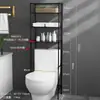 Estante Organizador para Baño Estante para Inodoro Ensamblaje Multicapa Estante de Piso para Ropa Estante Divisor Estante de Almacenamiento