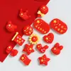 Día Nacional Rojo Sueño Chino Corazón Patriótico Resina Imán para Nevera Hogar Creativo Magnético Viaje Conmemorativo Decorativo Pegatina Magnética