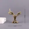 Adorno de Águila de Latón para la Prosperidad, Sala de Estar del Hogar, Escritorio de Oficina, Mascota de Té, Decoración de Águila, Regalo