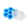 Caixa de suplemento alimentar de silicone com 7 compartimentos caixa de gelo para subembalagem de suplemento alimentar para bebês molde de gelo com tampa molde de gelo fornecimento transfronteiriço Amazon