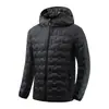 Nueva Chaqueta de Plumón Blanca de Pato para Invierno al Aire Libre, Mismo Estilo para Hombres y Mujeres, Cálida, Ligera, con Capucha, Cortavientos, Chaqueta Deportiva para Pareja