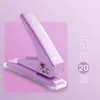 Máquina Perforadora de Agujero Único de Metal Kedeyou Máquina Perforadora de Papel de Hoja Suelta Máquina Perforadora Mini DIY Agujero Redondo Perforadora de 20 Páginas