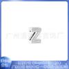 Pandora S925 Cobre Blanco Chapado en Plata Serie de Veintiséis Letras Hebilla Fija Accesorios de Cuentas Colgantes Cuentas