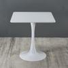 Mesa de Espera para Salón de Uñas, Mesa Auxiliar Tulipán para Balcón, Mesa Redonda Pequeña, Mesa de Comedor, Mesa de Café, Mesa Redonda para Apartamento Pequeño para Uso Doméstico