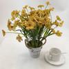 Amazon Transfronterizo Temu Hierba de Primavera Flor Acuática Violeta Tela de Seda Estampada Flor Flor Artificial Boda Decoración Exterior Flor Artificial