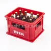 Abrebotellas creativo para modelar caja de cerveza 3D tridimensional abrebotellas de plástico para cerveza y refresco diseño libre logotipo impreso