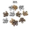 Colgante de abeja pequeña de aleación de zinc de 10*11 mm retro lindo cuentas de abeja collar pulsera aretes accesorios DIY