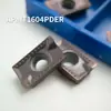 Apmt1604 Pder Fábrica de Herramientas de Fresado CNC Venta al por Mayor Inserto de Fresado de Carburo Pder