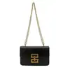 Bolsas Femininas Atacado Nova Moda com Textura Estilosa, Bolsas Quadradas Pequenas Retro da Moda, Bolsas Casuais com Corrente de Fecho, Bolsas Transversais