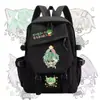 Mochila de mercancía del Dios Maligno Moran, mochila estilo anime 2D del equipo del hospital Wang Qing Han Yu para estudiantes hombres y mujeres, moderna