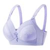Sujetador de Nuevo Estilo para Mujeres de Mediana Edad y Mayores, No Magnético, Talla Grande, Copa Grande, Sin Aros, Algodón Delgado, Ropa Interior Push-Up, Sujetador, Venta Directa del Fabricante