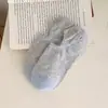Calcetines de Verano Finos de Lunares para Mujer, Calcetines de Algodón Estilo Ins, Antideslizantes, Bajos, Invisibles, Talón Antideslizante, Calcetines Cortos, Versátiles para el Verano