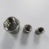 Tubo de Aço Inoxidável 201/304/316 com Rosca Interna, Argola de Tubo de Aço Inoxidável Polida, Junta Dupla de Rosca Interna, Fornecimento Exclusivo Transfronteiriço