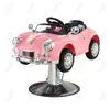 Asiento de Peluquería Eléctrico Infantil Coche Silla de Peluquería Elevable Giratoria Música Coche Infantil Peluquería Infantil Silla para Cortar el Pelo Infantil