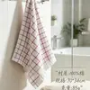 Toalla de Gasa Cuadros Marca Dorada Genuina 100% Algodón Puro para Hombres, Toalla Facial para Adultos del Hogar, Gasa de Algodón, Transfronterizo