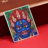 Dzambala Negro pintado tibetano pintura Thangka pintada a mano lienzo central impresión microchorro Thangka cultural y creativo Zakiralam al por mayor