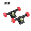 Skate Suporte de Skate Acessórios de Roda Liga de Alumínio Skateboard Infantil Conjunto Fish Board Ponte de Skate DIY