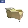 Cadeira de Shampoo para Barbearia Estilo Japonês Cama de Cabeleireiro Doméstica Cama de Shampoo Especial para Salão de Cabeleireiro Cama de Shampoo
