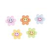 Novos Acessórios de Resina Desenho Animado Sorriso Flor Fofa diy Cola de Creme Patch para Capa de Celular Acessórios de Cartão Material