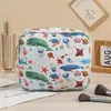 Bolsa de Cosméticos Creativa de Gama Alta Moda Portátil Impermeable Bolsa de Lavado Gran Capacidad Bolsa de Almacenamiento de Cosméticos Bolso de Mano de PU
